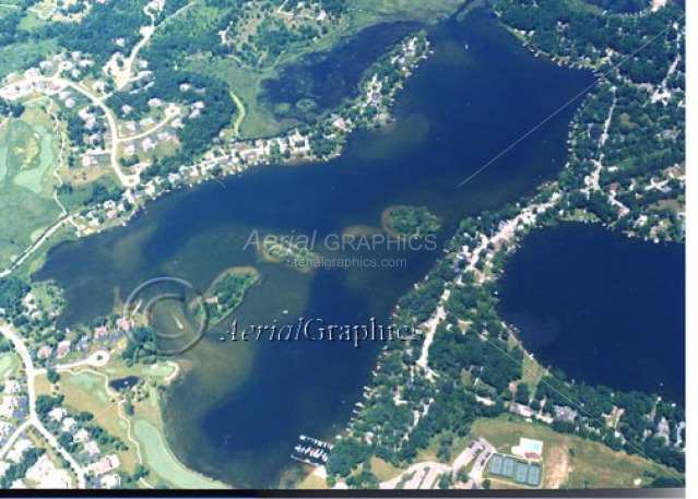 West Crooked Lake in Livingston County, Michigan